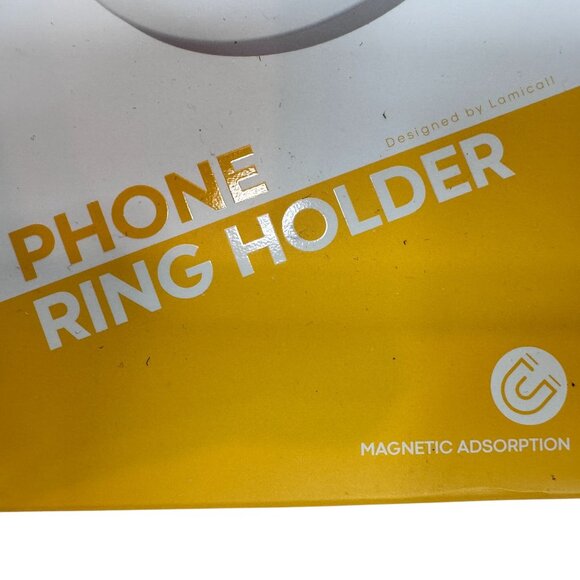Lamicall RS06 Phone Ring Holder MISTY BLACK With Magnetic Adsorption NEW IN BOX - Picture 2 of 8